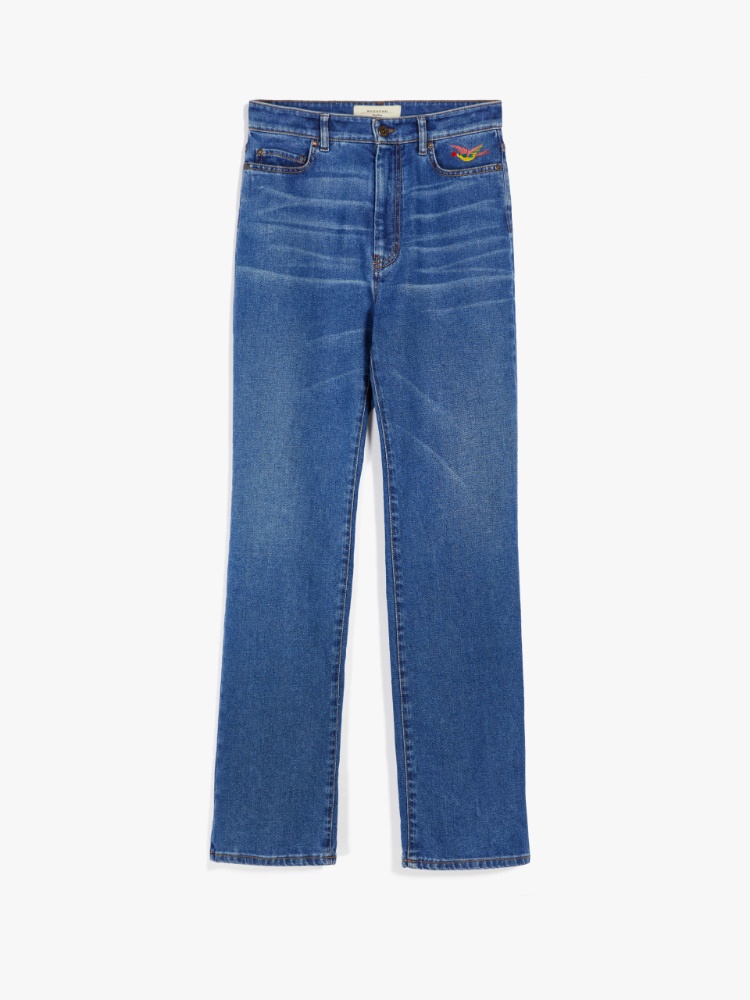 Jeans in denim di cotone organico - BLU - Weekend Max Mara