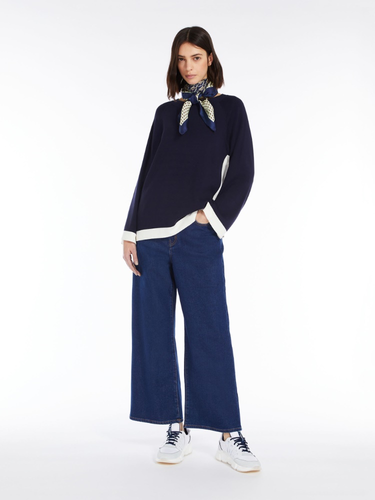 Relaxed-fit jeans - NAVY - Weekend Max Mara
