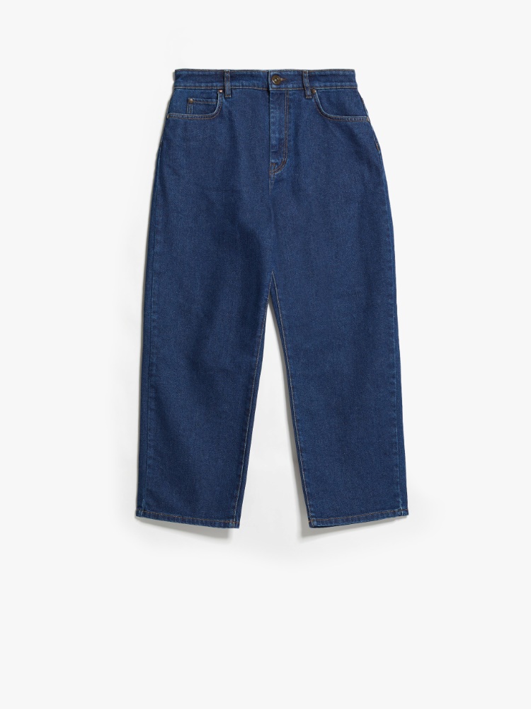 Jeans in denim di cotone organico - BLU - Weekend Max Mara - 2