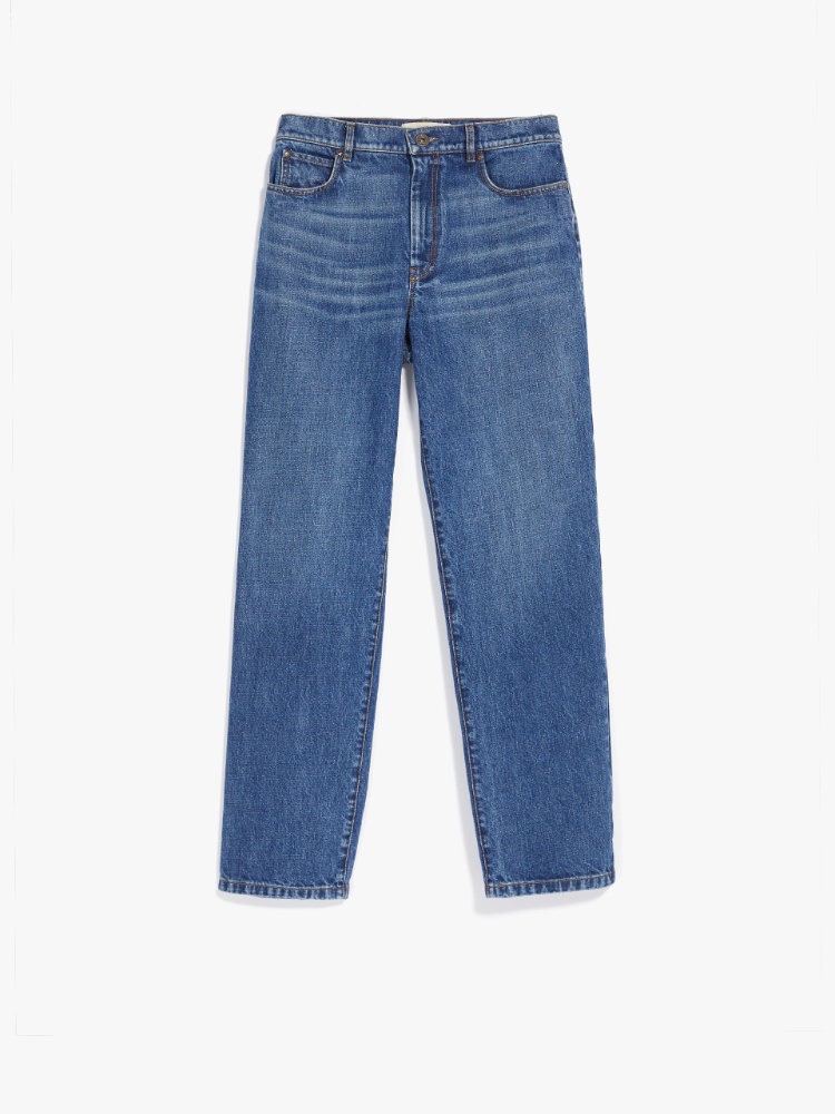 Jeans in organic cotton denim - NAVY - Weekend Max Mara