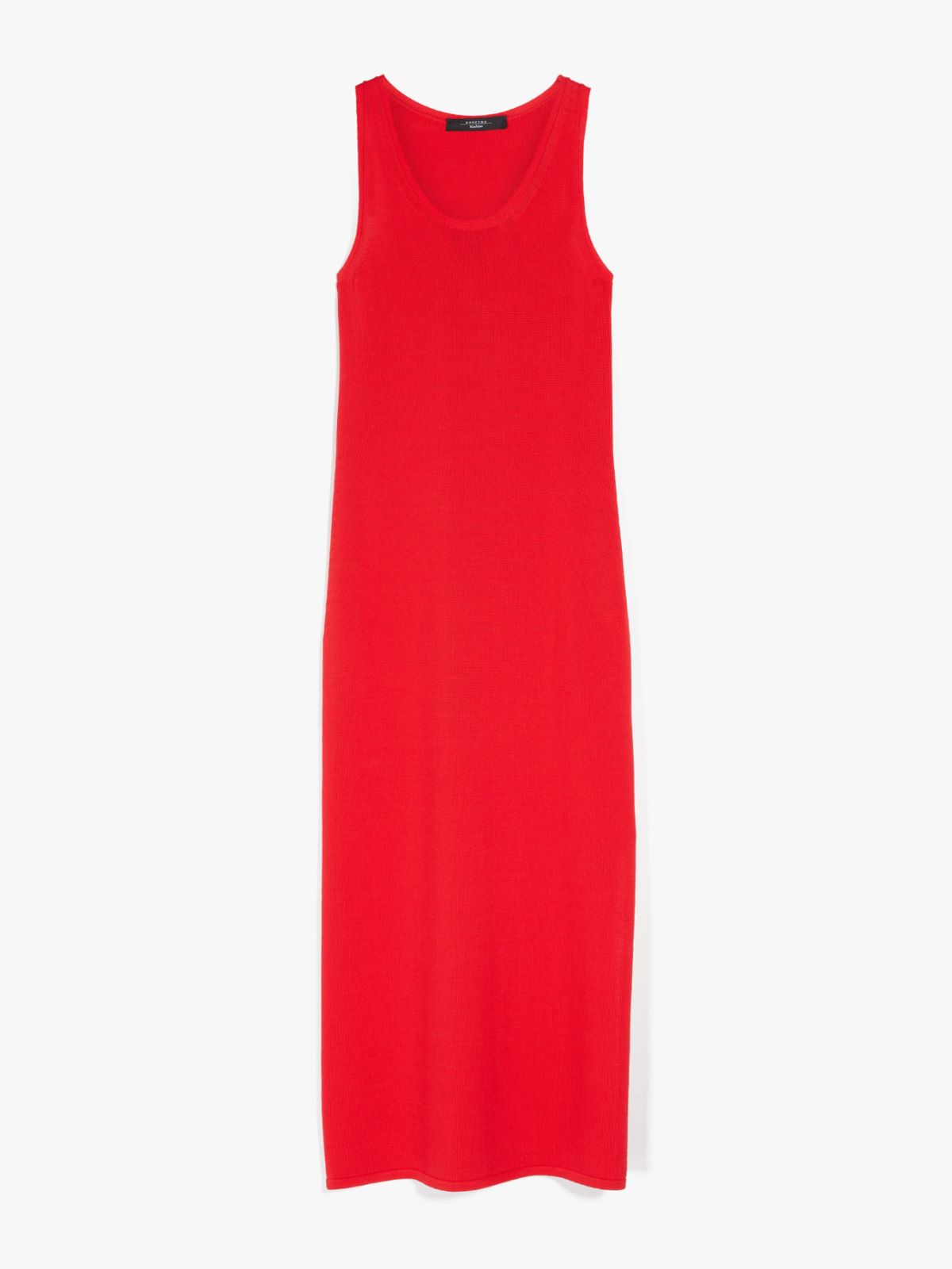 Viscose crêpe dress - RED - Weekend Max Mara - 5