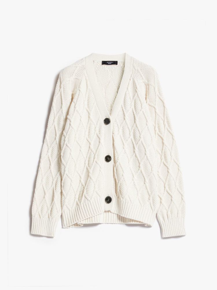 Relaxed-fit cardigan -  - Weekend Max Mara