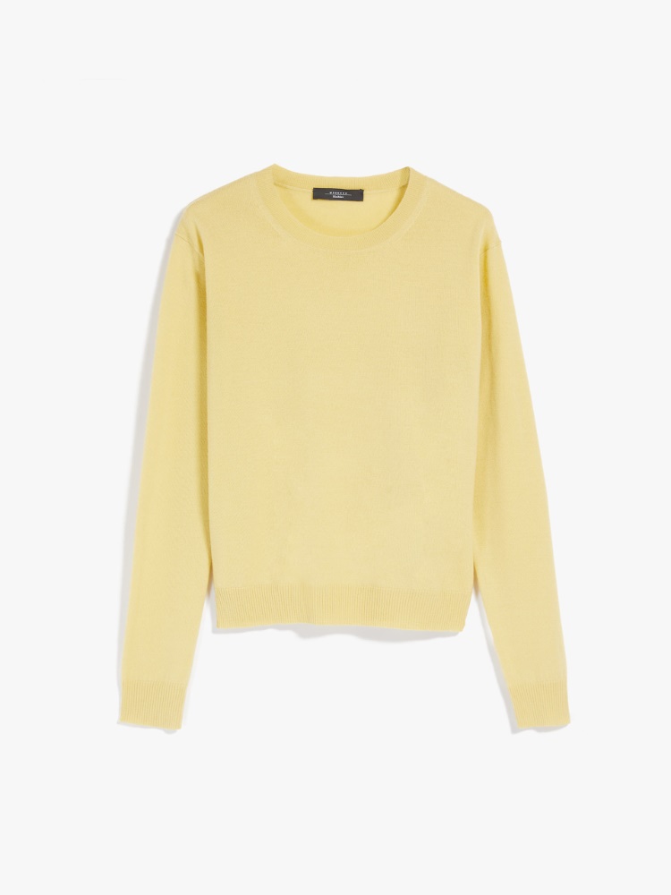 Cashmere-blend sweater - YELLOW - Weekend Max Mara - 2