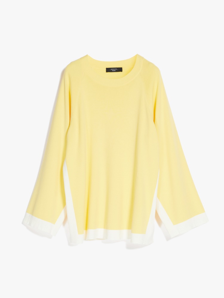 Relaxed-fit sweater - YELLOW - Weekend Max Mara