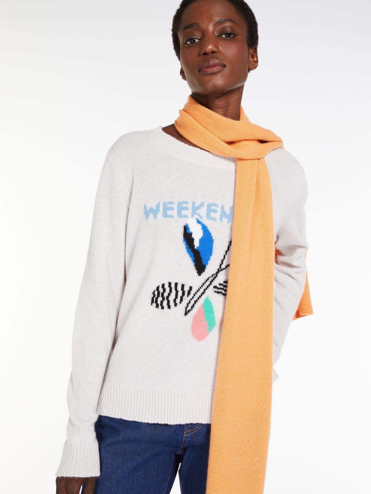 Cashmere sweater - IVORY - Weekend Max Mara - 4