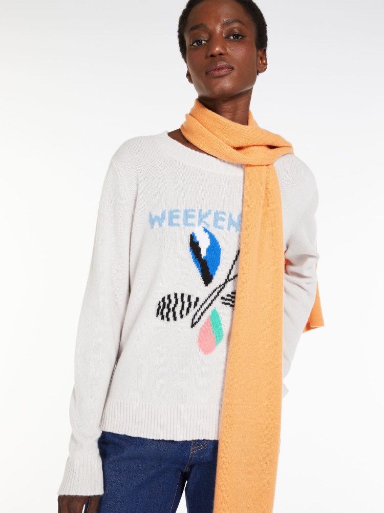 Cashmere sweater - IVORY - Weekend Max Mara