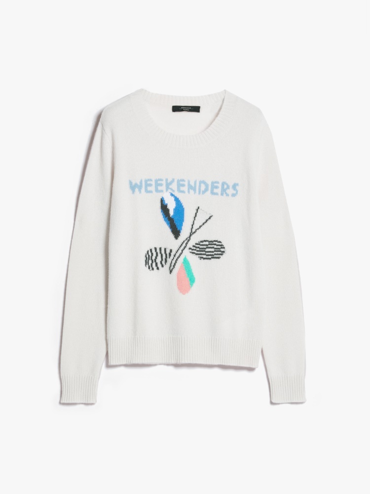 Cashmere sweater - IVORY - Weekend Max Mara - 2