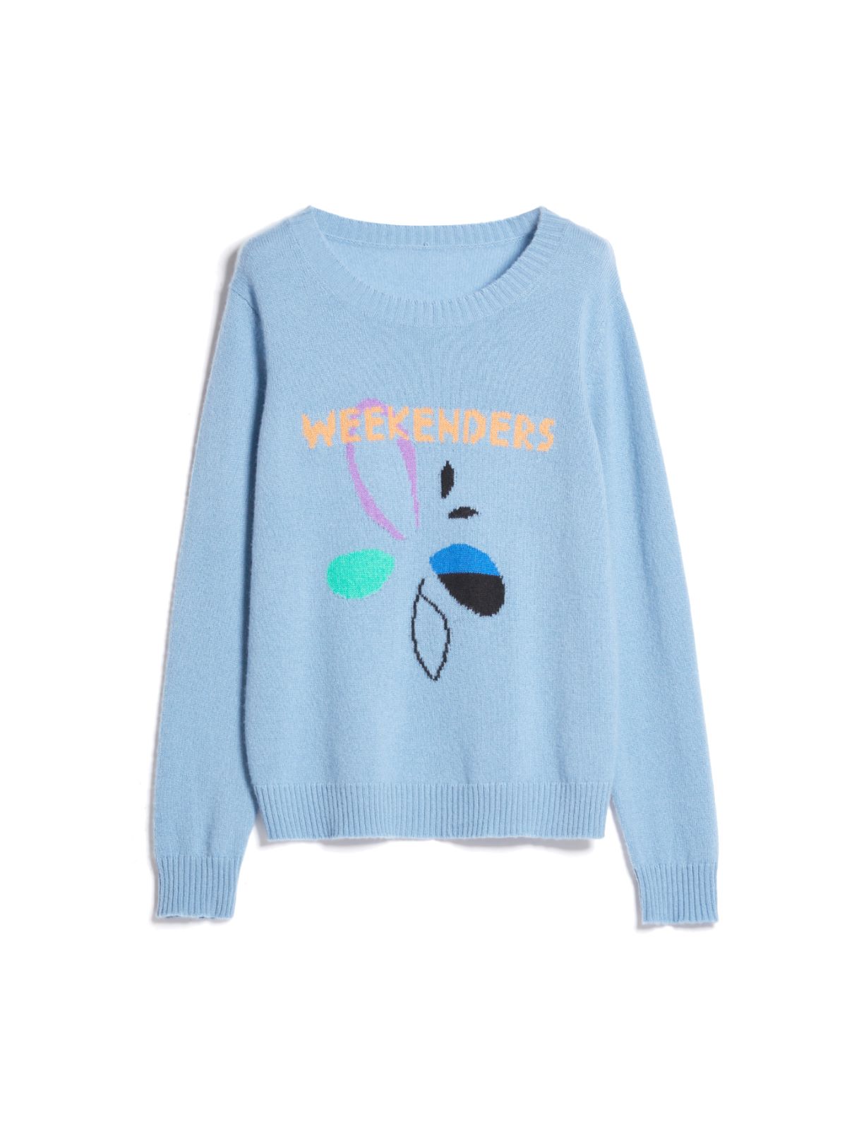 Cashmere sweater - LIGHT BLUE - Weekend Max Mara - 6