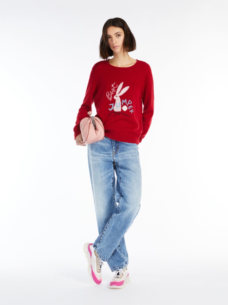 Cashmere sweater - RED - Weekend Max Mara