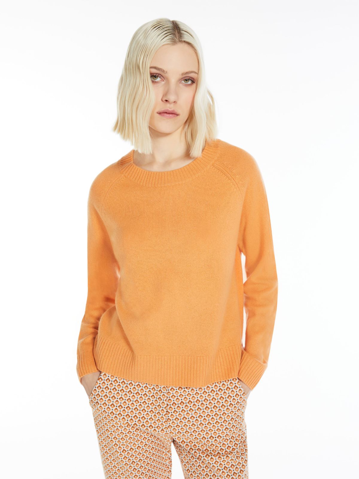 Cashmere sweater - ORANGE - Weekend Max Mara - 4