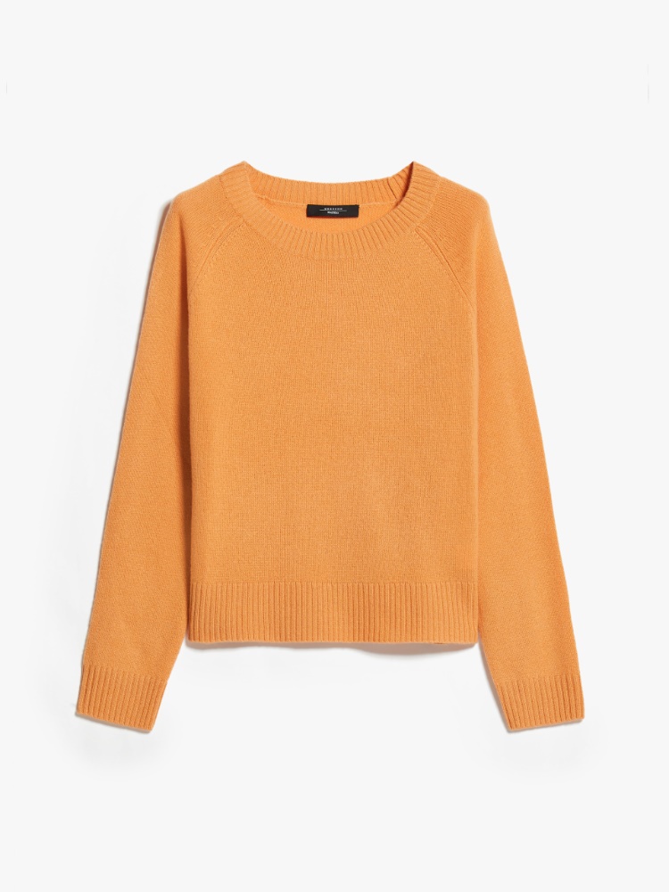 Cashmere sweater - ORANGE - Weekend Max Mara