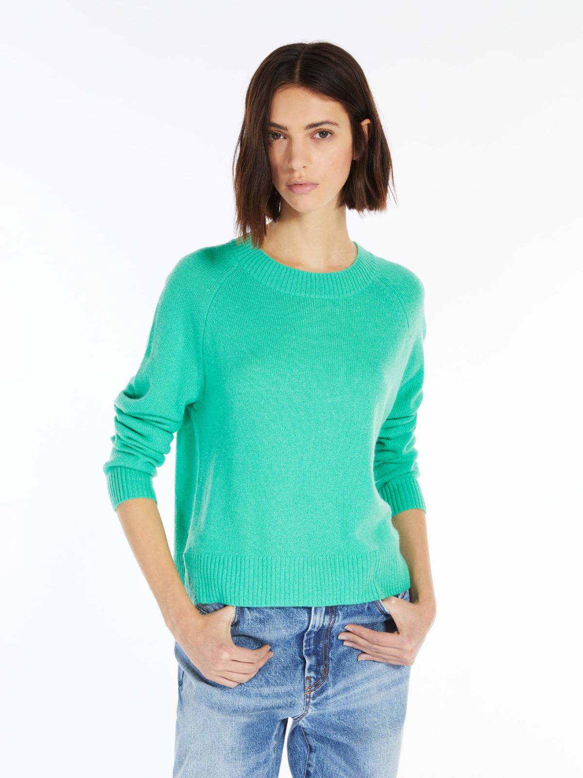 Cashmere sweater, green | Weekend Max Mara