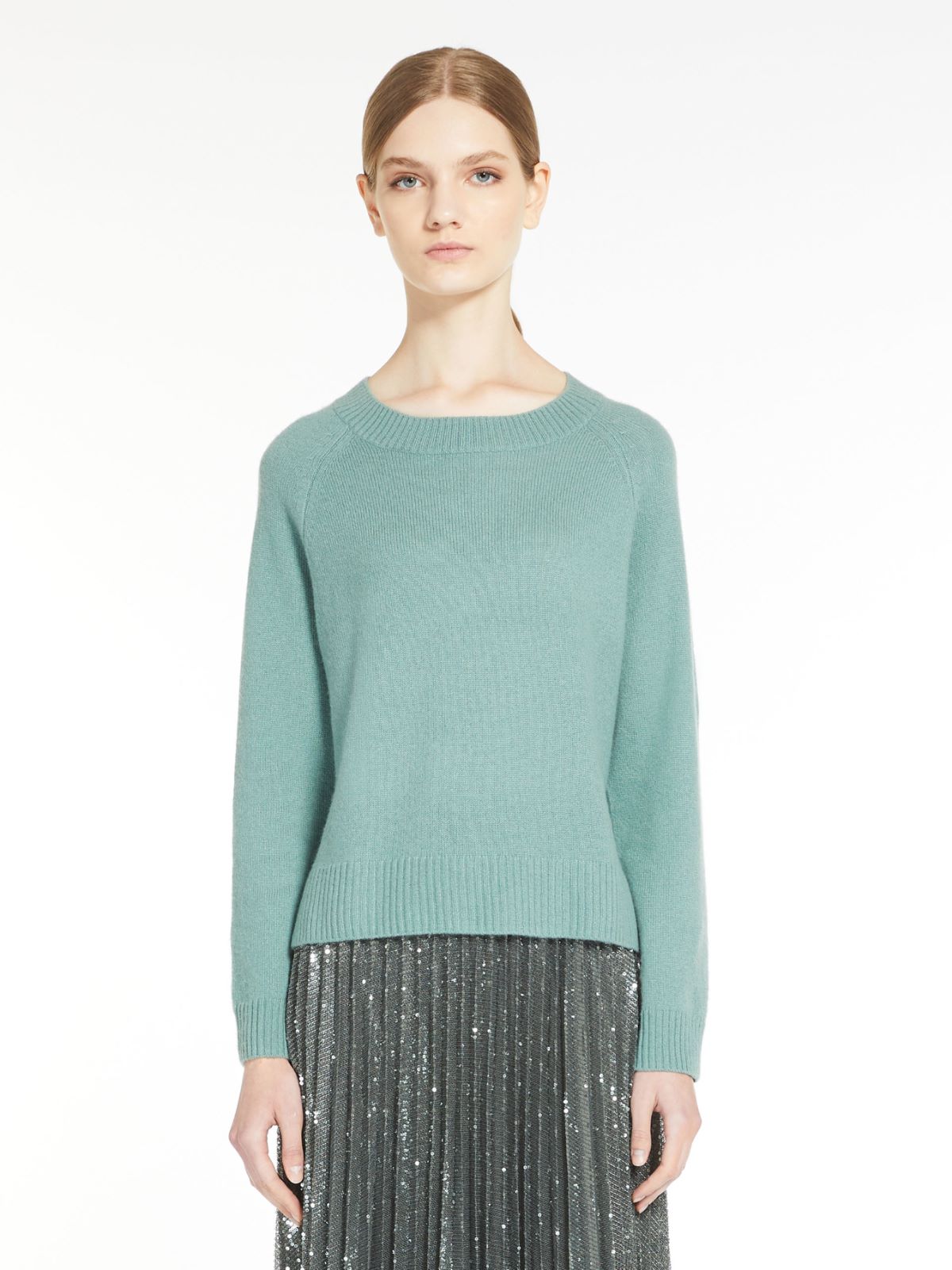 Cashmere sweater - SAGE GREEN - Weekend Max Mara - 2