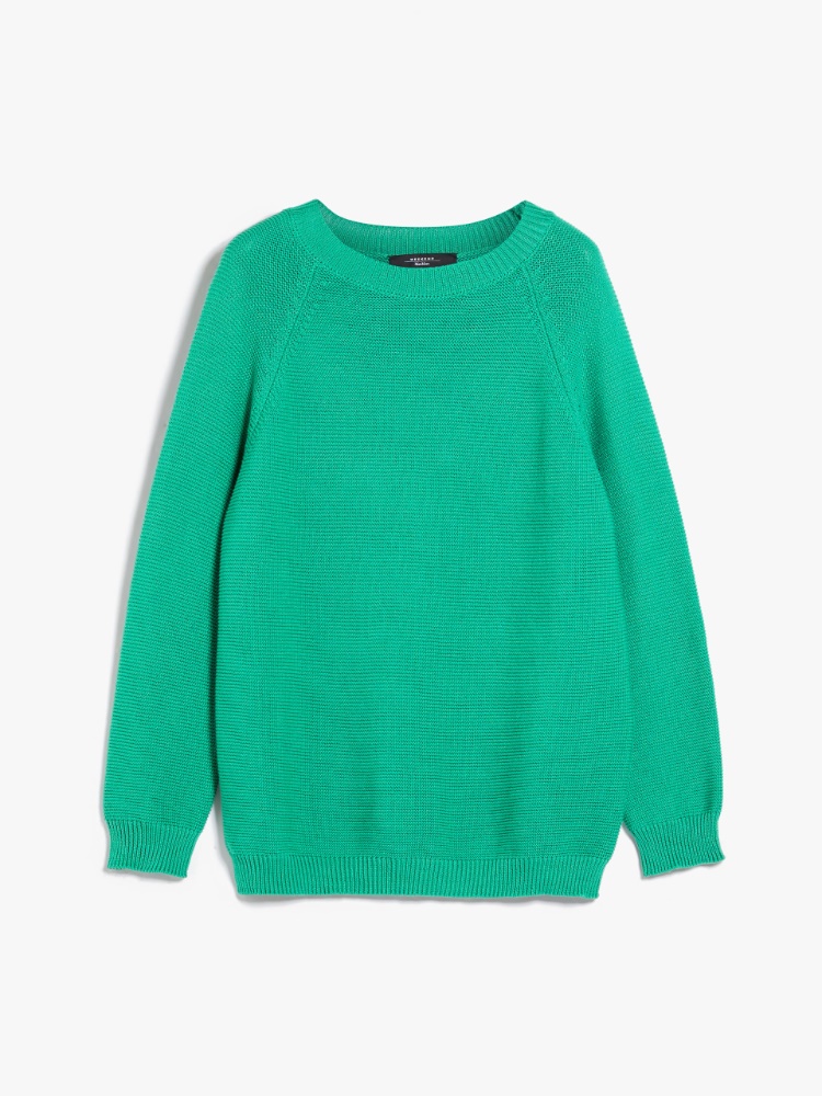 Crew-neck sweater - GREEN - Weekend Max Mara