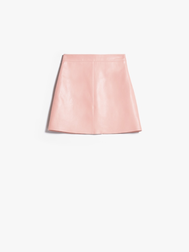 Leather mini skirt - PEONY - Weekend Max Mara