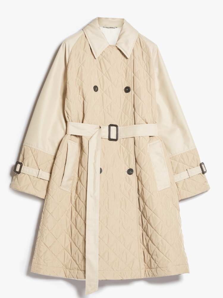 Water-resistant fabric trench coat - BEIGE - Weekend Max Mara