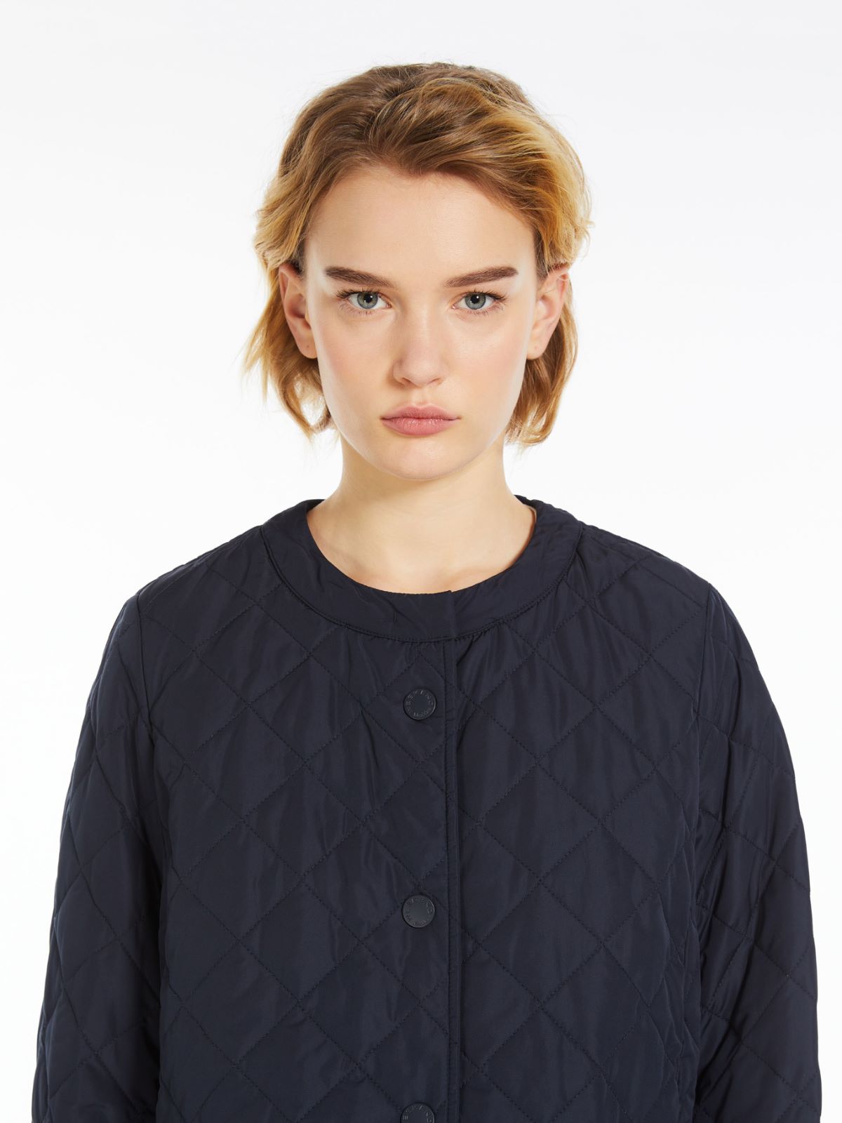 Water-repellent fabric down jacket, navy | Weekend Max Mara 