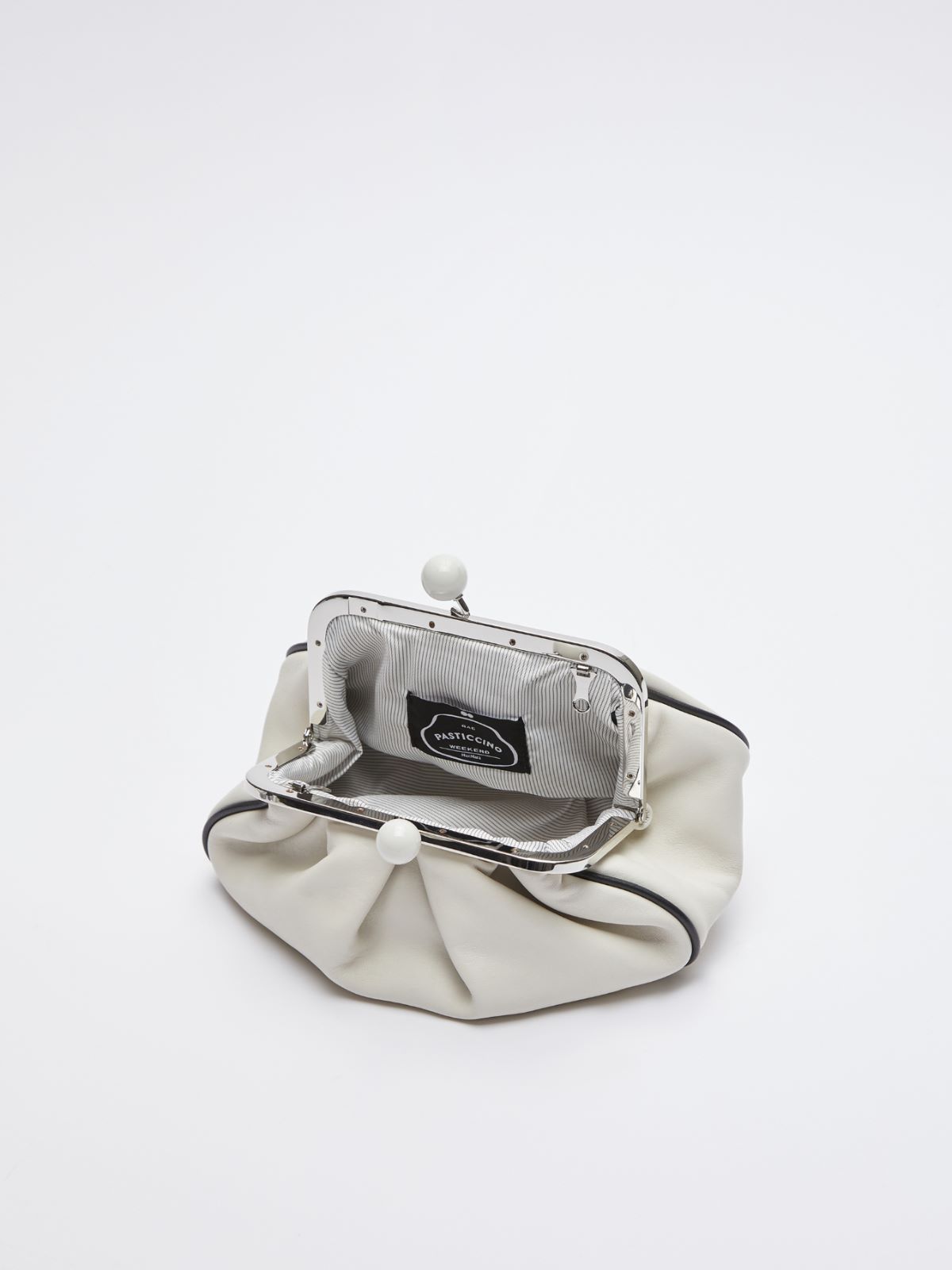 Medium Pasticcino Bag in nappa leather - MILK - Weekend Max Mara - 4