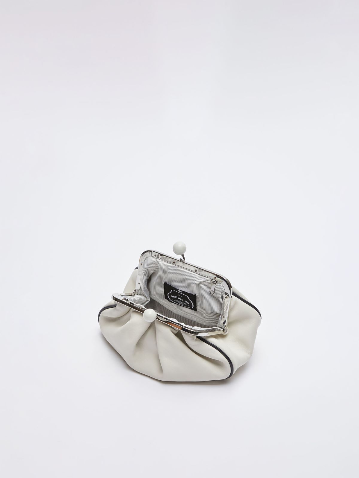 Small Pasticcino Bag in nappa leather - MILK - Weekend Max Mara - 4