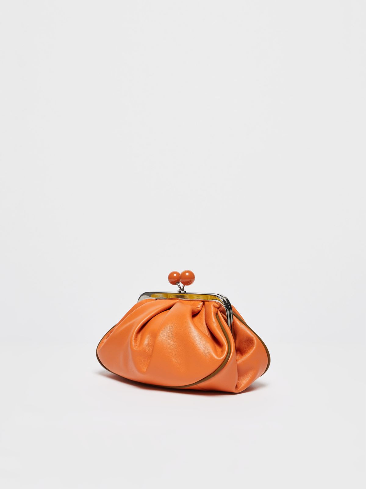 Small Pasticcino Bag in nappa leather - TANGERINE - Weekend Max Mara - 2