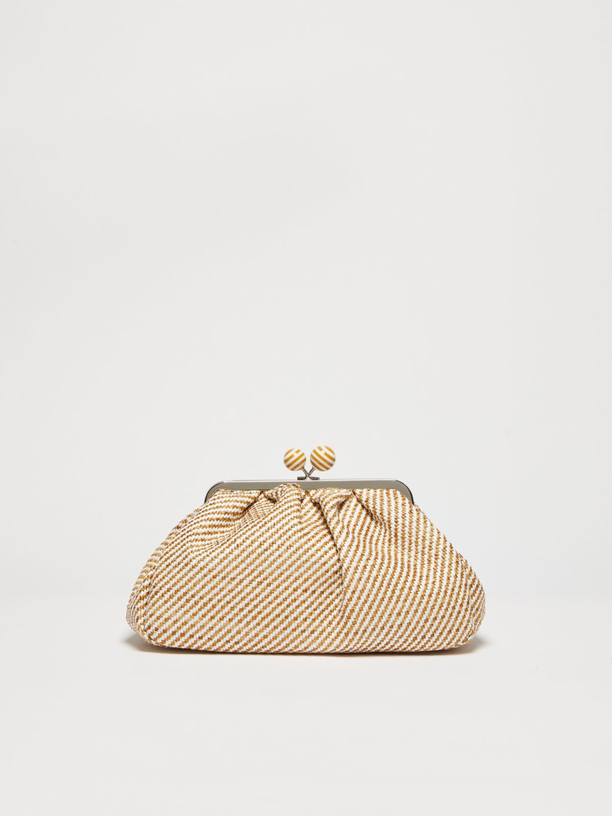 Medium Pasticcino Bag in raffia - CAMEL - Weekend Max Mara - 3