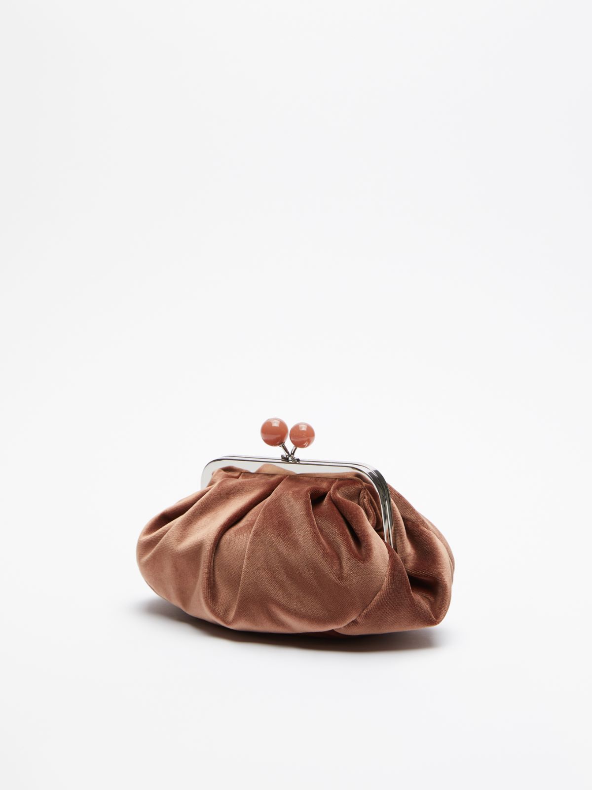 Small Pasticcino Bag in velvet - EARTH - Weekend Max Mara - 2