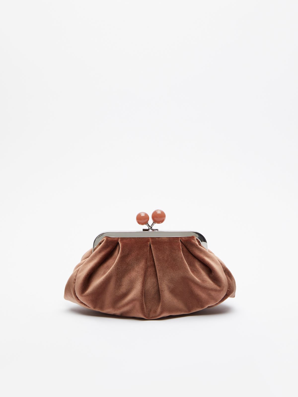 Small Pasticcino Bag in velvet - EARTH - Weekend Max Mara - 3