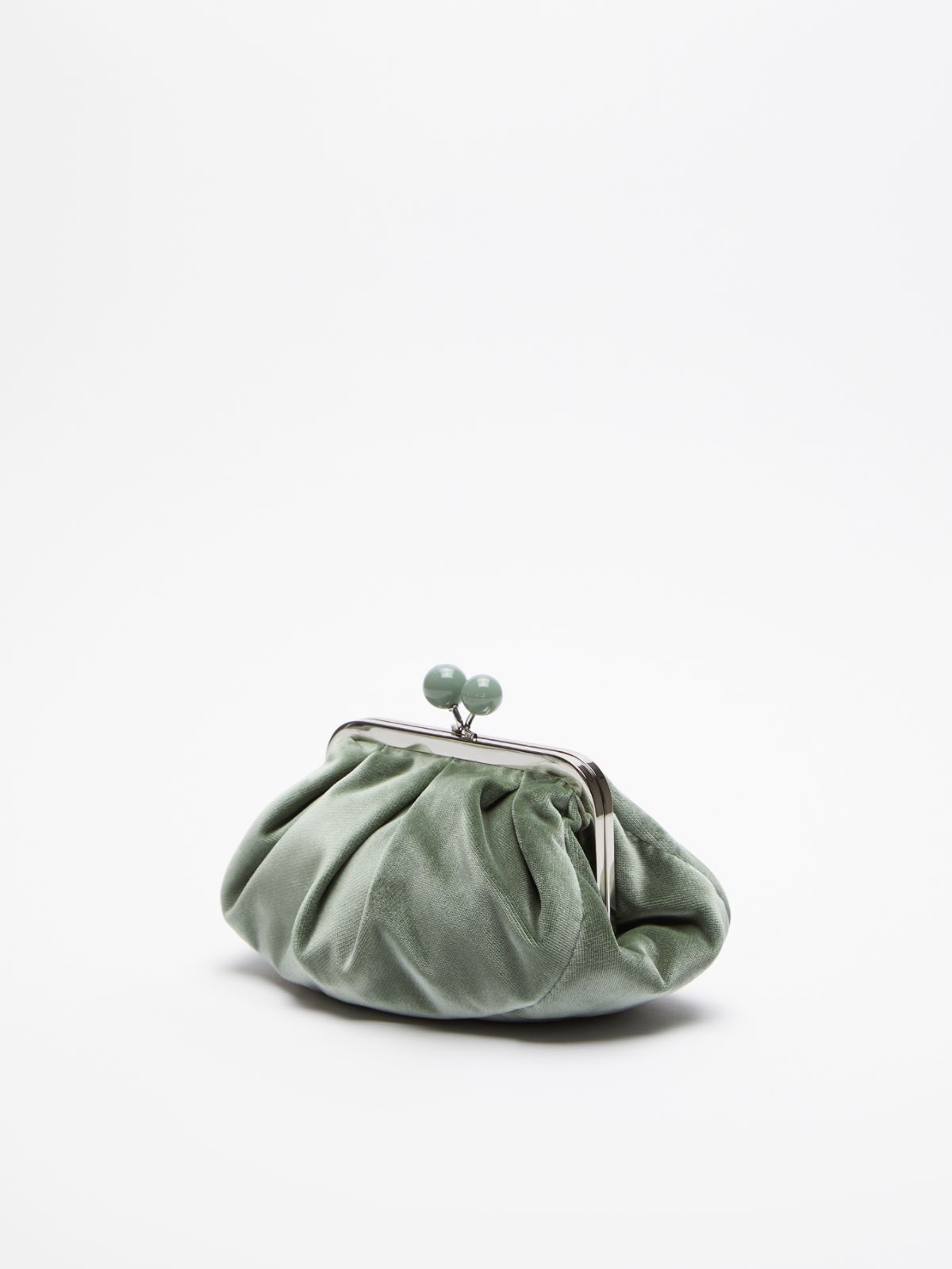 Small Pasticcino Bag in velvet  - SAGE GREEN - Weekend Max Mara - 2