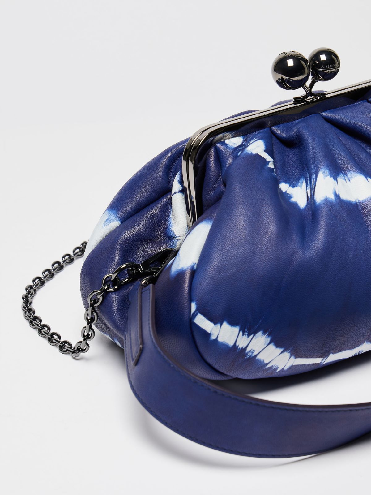 Medium Pasticcino Bag in nappa leather  - CORNFLOWER BLUE - Weekend Max Mara - 4
