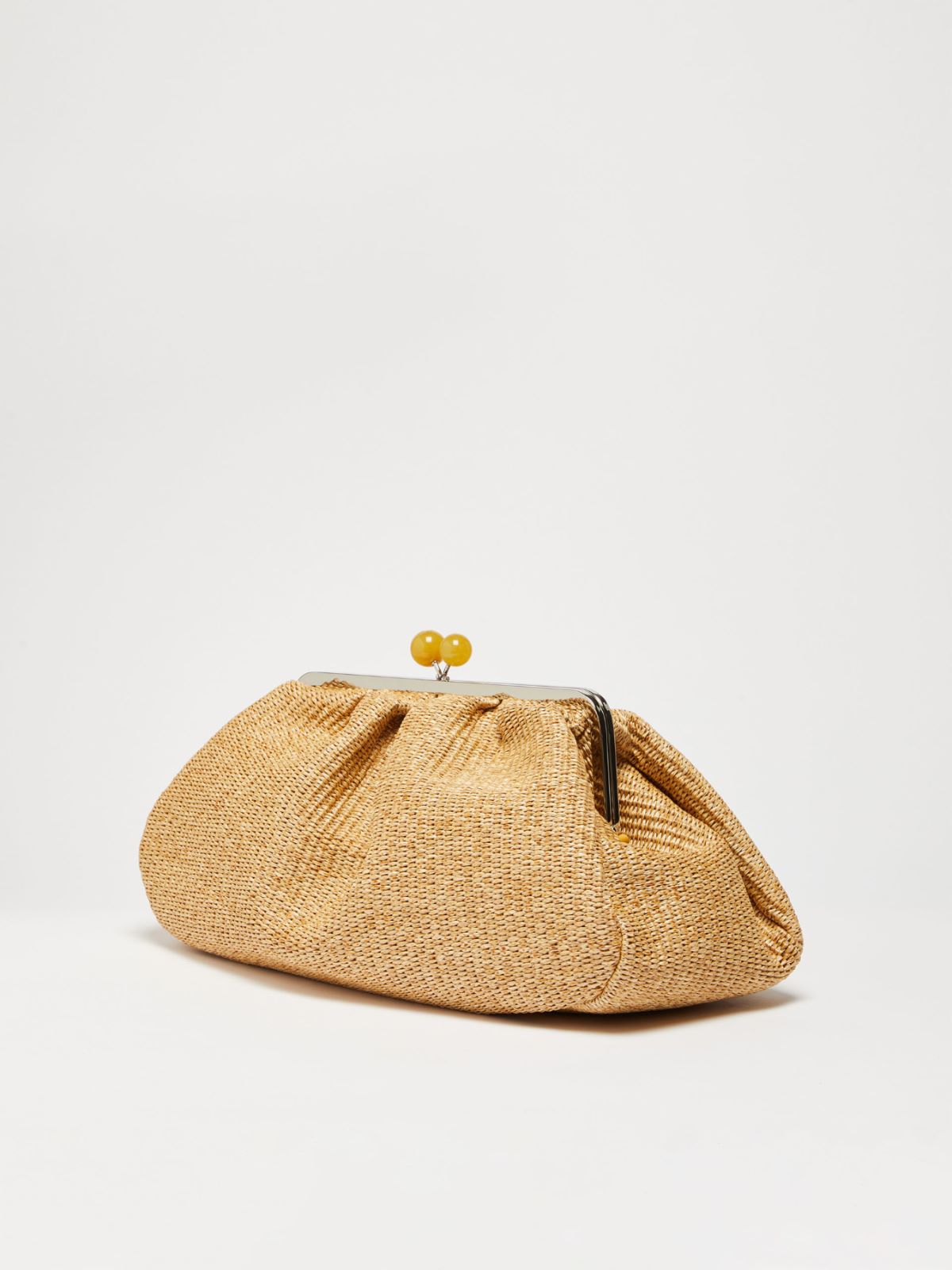 Large Pasticcino Bag in raffia - NATURAL - Weekend Max Mara - 2