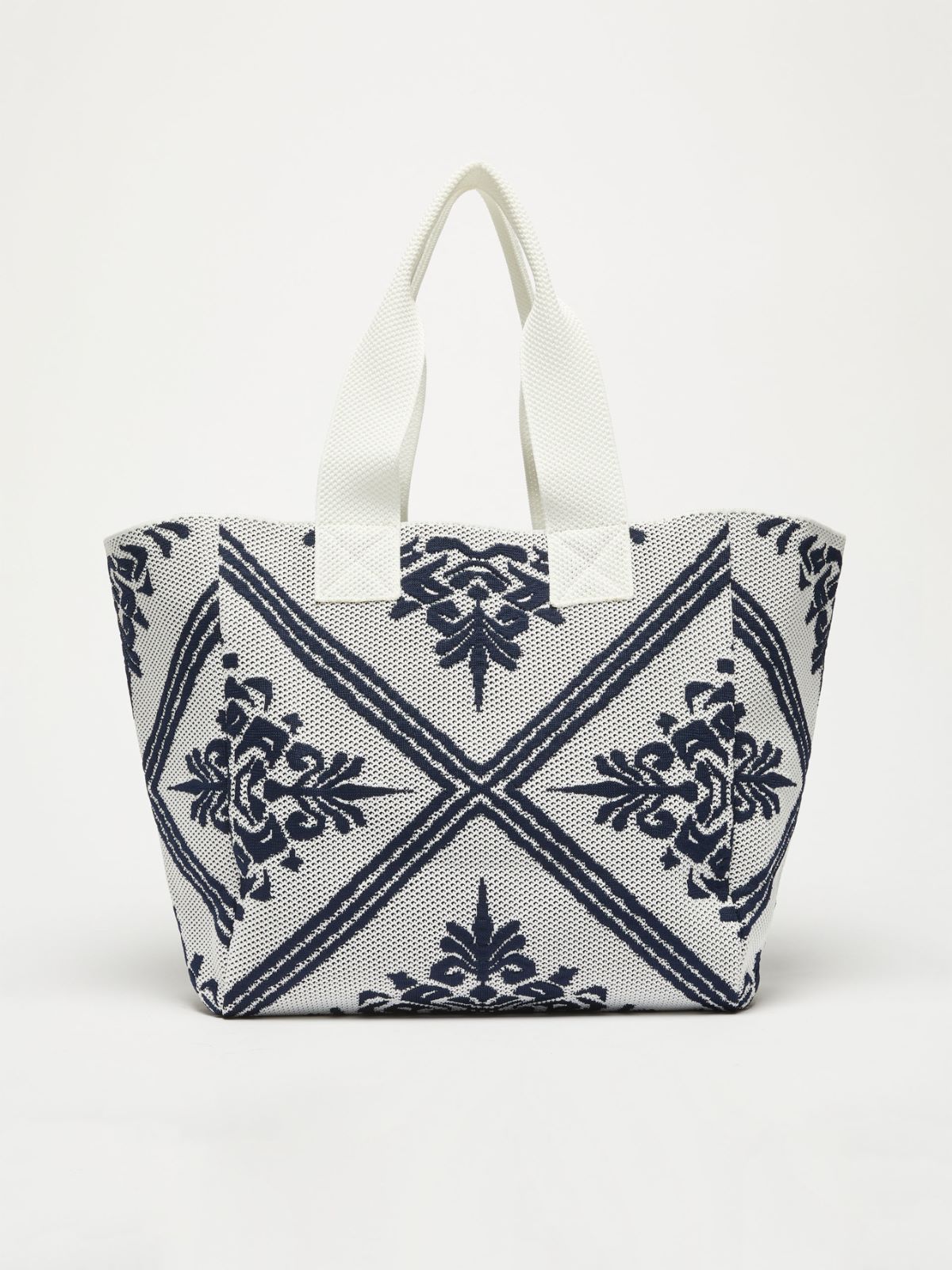 Shopper bag in technical fabric - WHITE BLUE - Weekend Max Mara - 3
