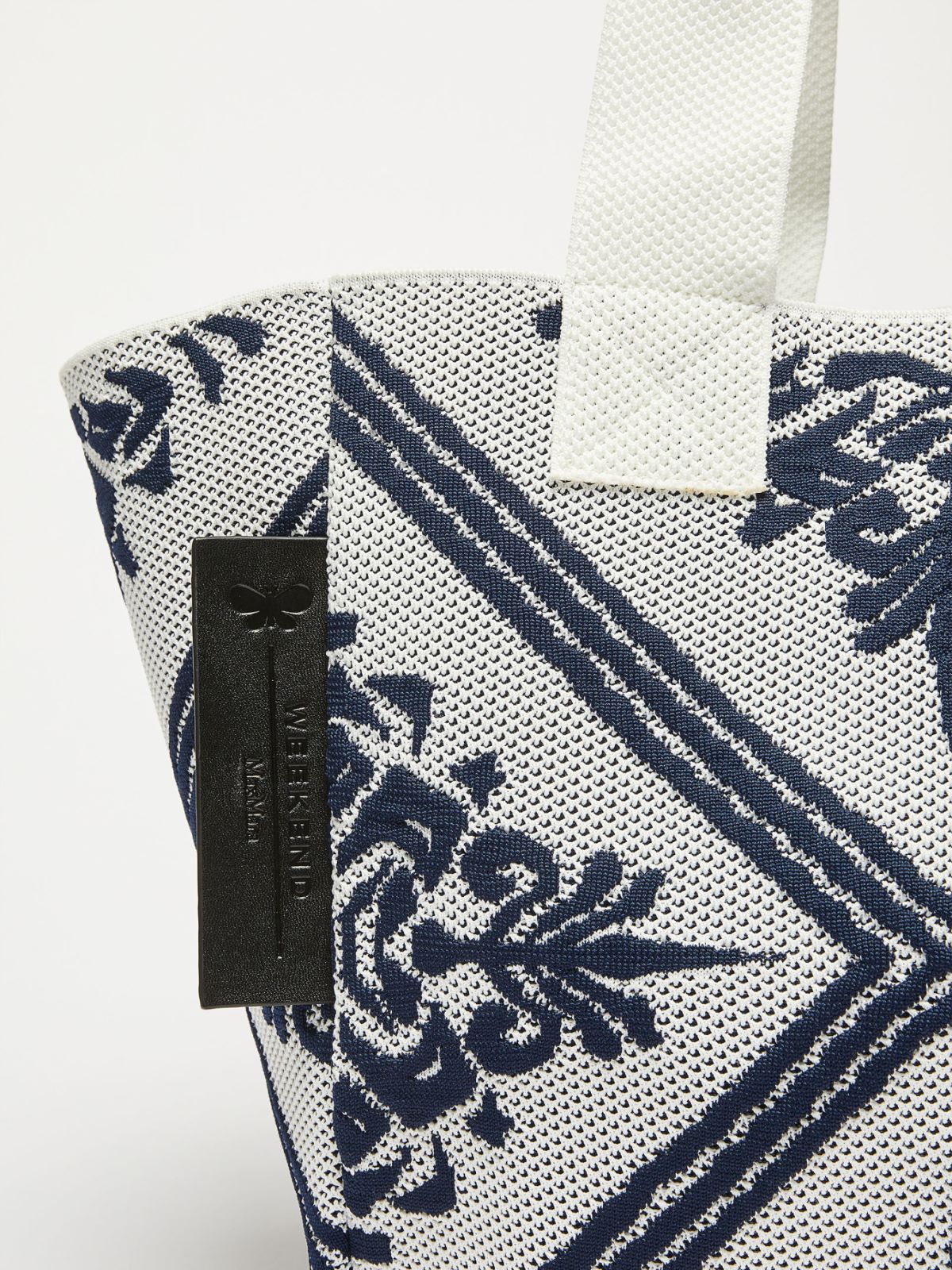 Shopper bag in technical fabric - WHITE BLUE - Weekend Max Mara - 4