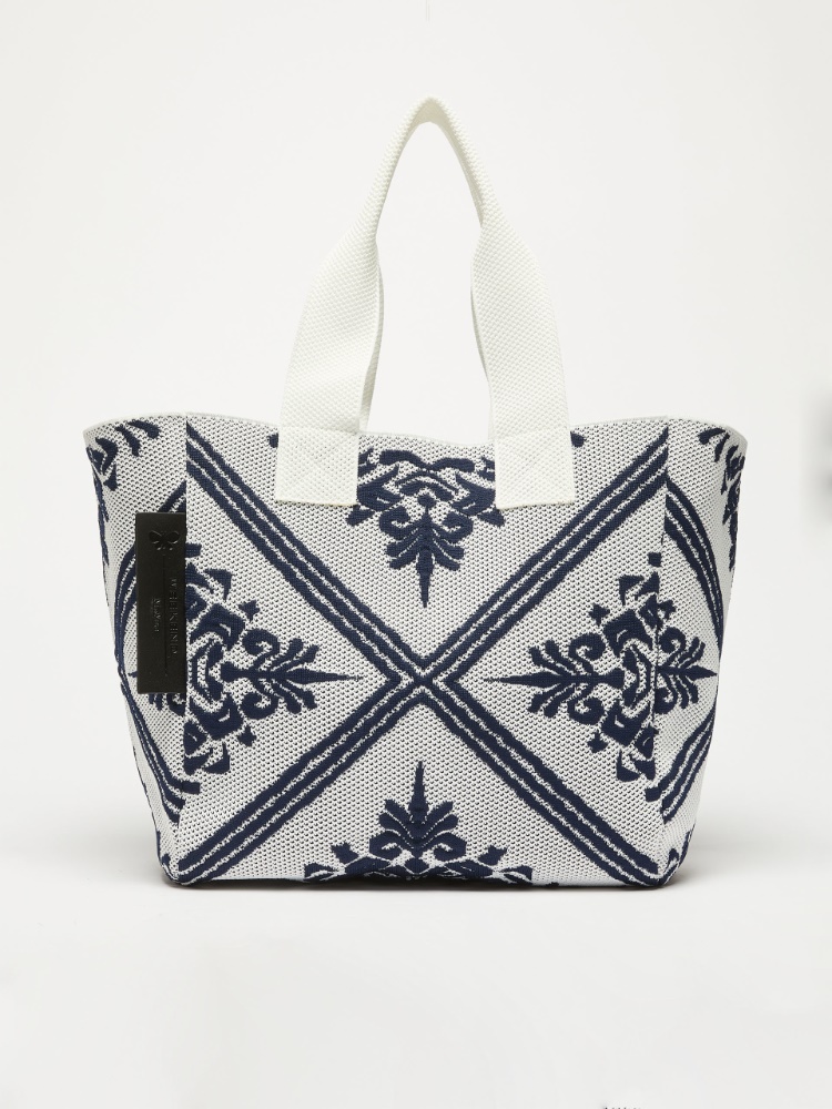 Shopper bag in technical fabric - WHITE BLUE - Weekend Max Mara - 2