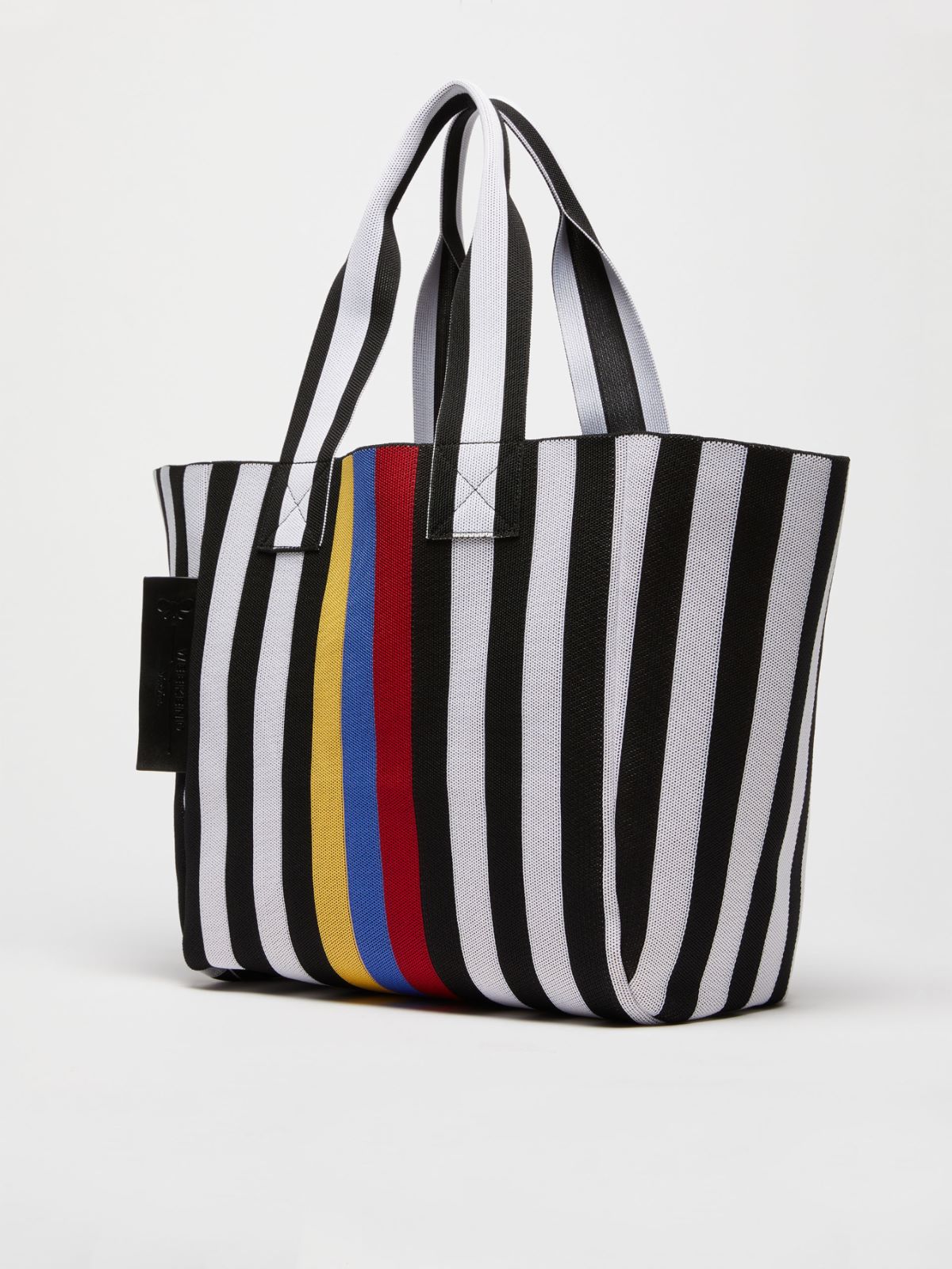 Shopper bag in technical fabric - WHITE BLACK - Weekend Max Mara - 2