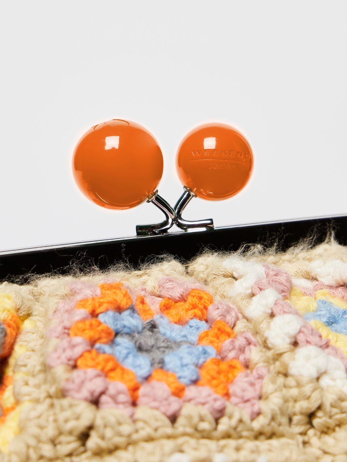 Medium Pasticcino Bag in Crochet-knit cotton  - BEIGE - Weekend Max Mara - 5