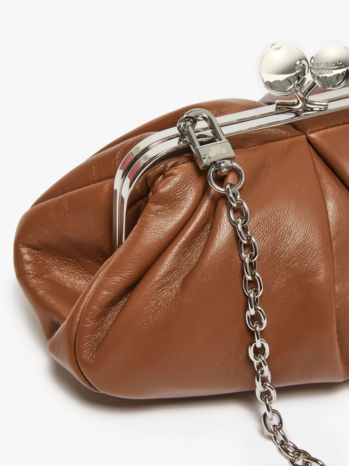 Small Pasticcino Bag in nappa leather - TOBACCO - Weekend Max Mara - 4