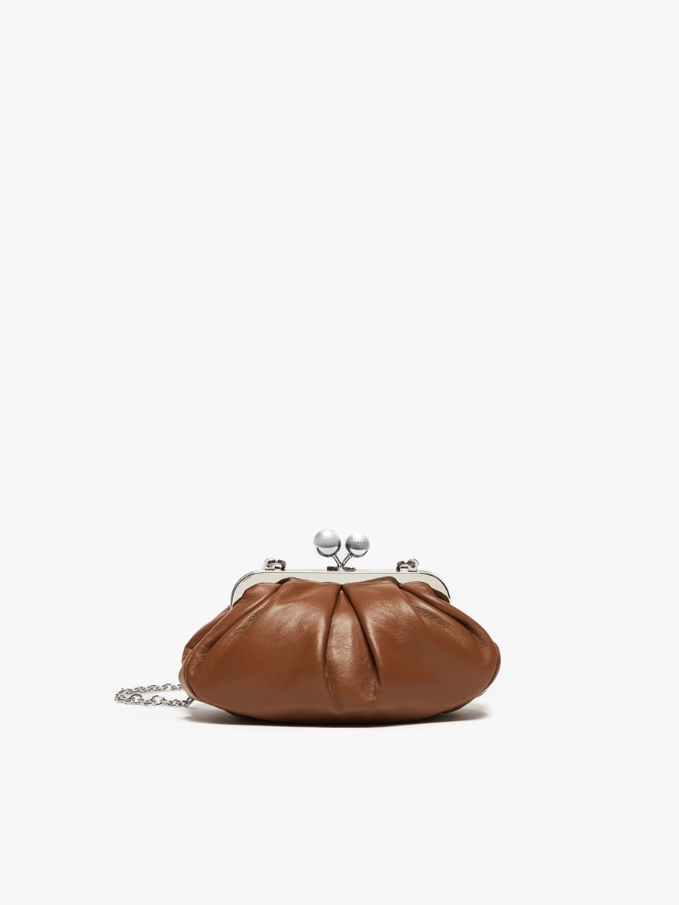 Small leather Pasticcino Bag - TOBACCO - Weekend Max Mara - 2
