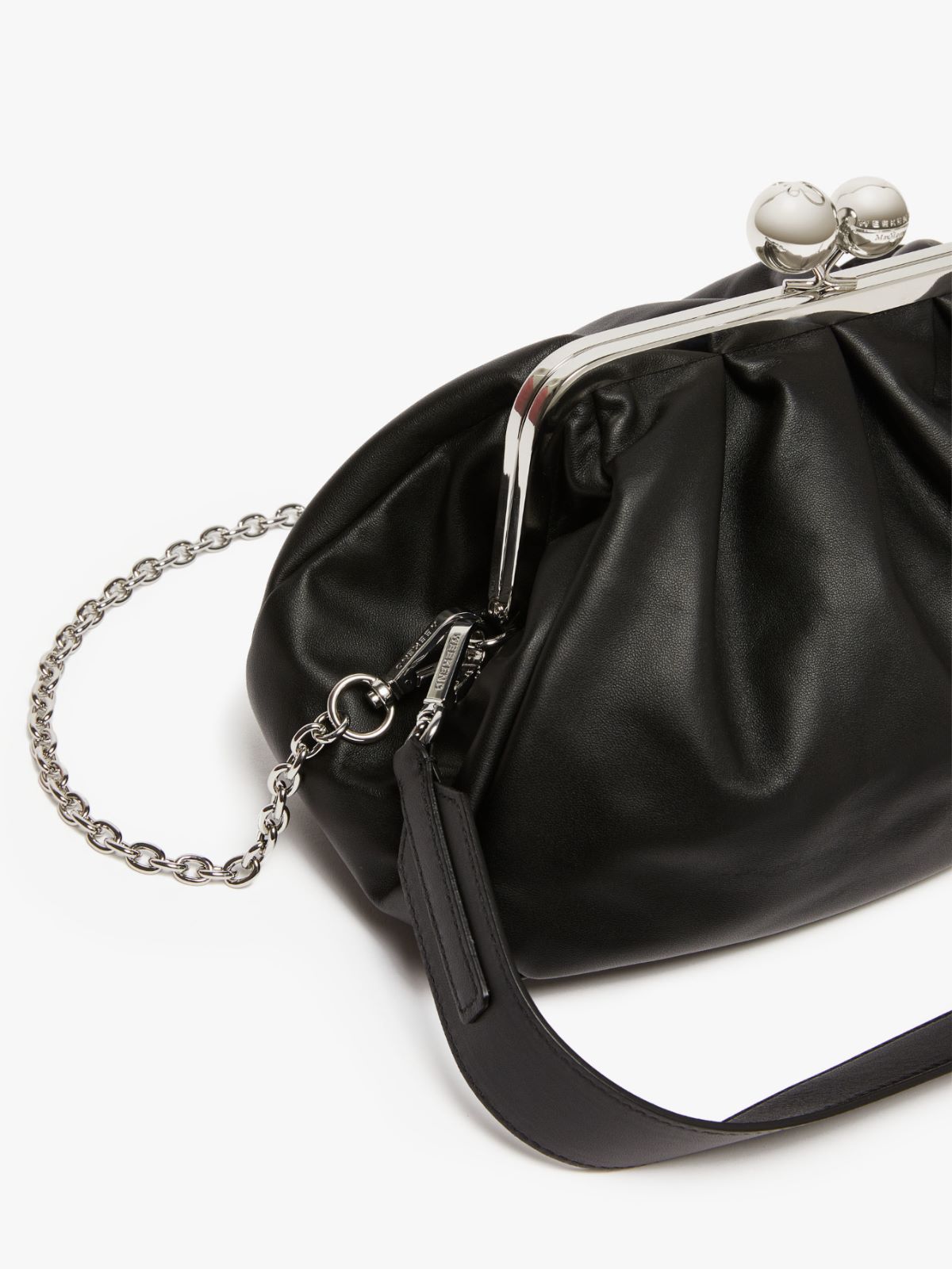 Weekend Max Mara | Woman - Medium Pasticcino Bag in Nappa Leather - Black