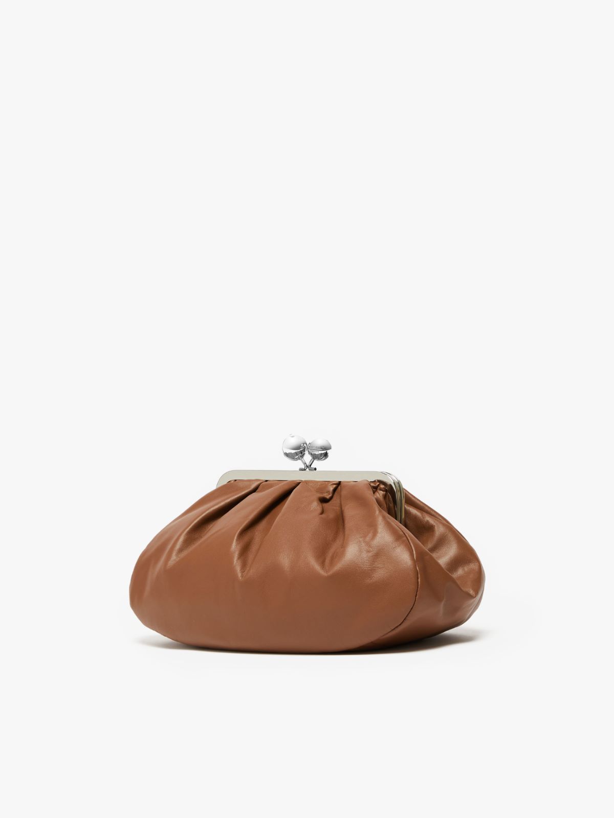 Medium Pasticcino Bag in nappa leather, tobacco | Weekend Max Mara