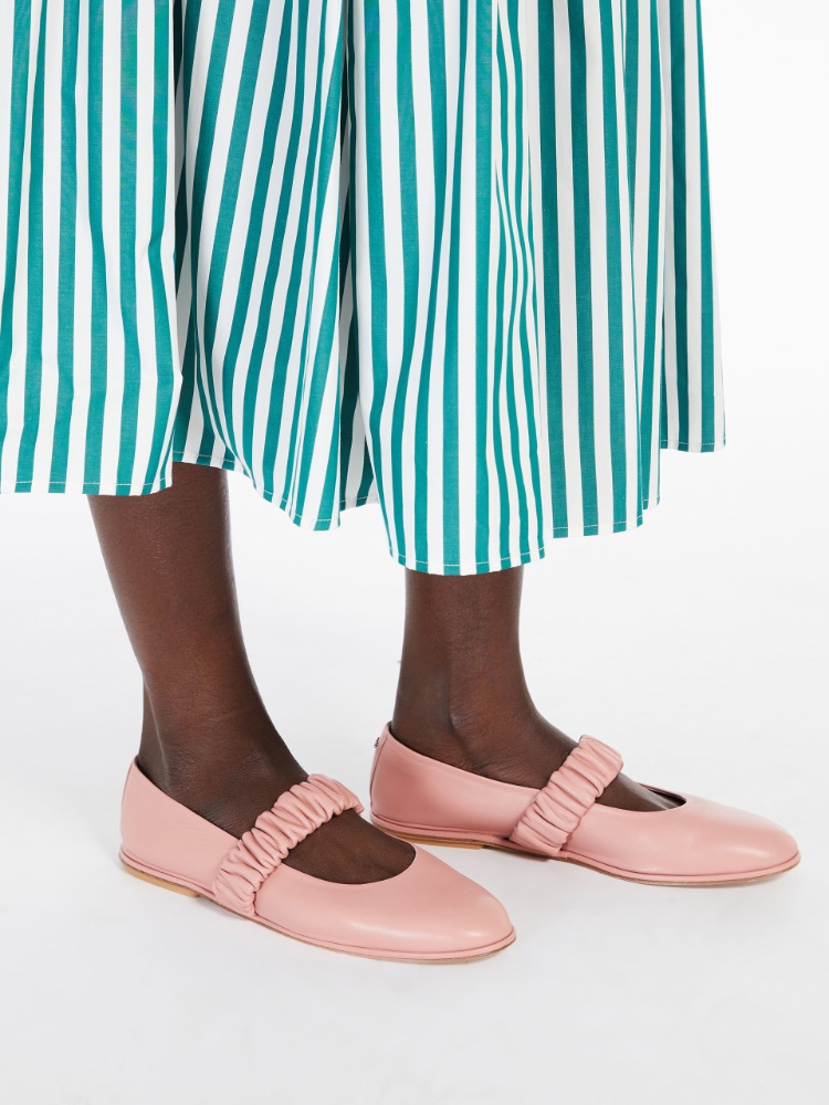 Ballet flats in nappa leather - ANTIQUE ROSE - Weekend Max Mara