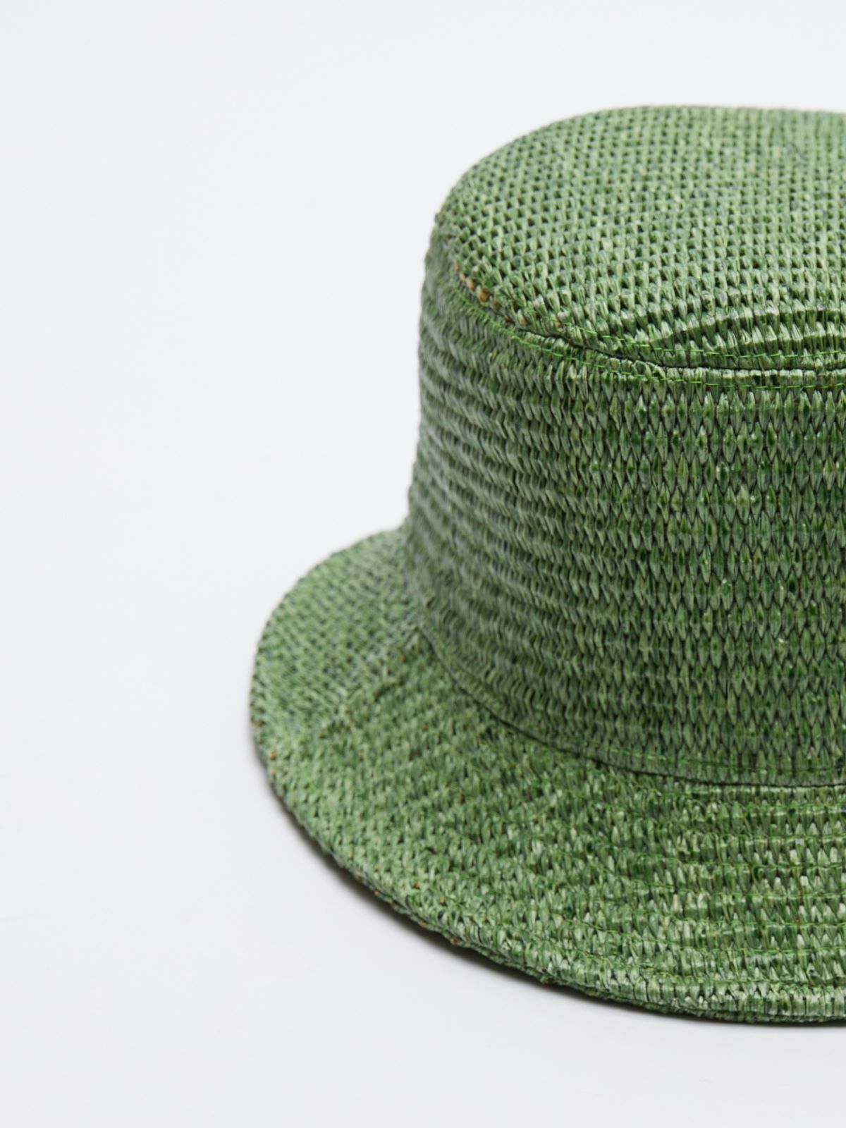 Cotton cloche hat - GREEN - Weekend Max Mara - 2