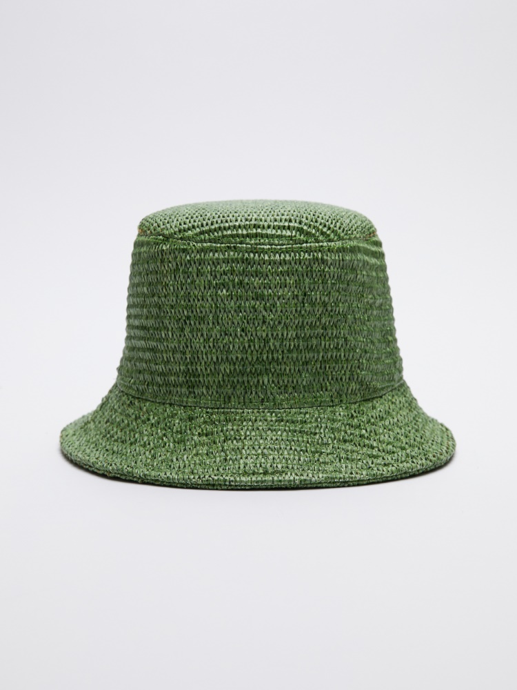 Cotton cloche hat - GREEN - Weekend Max Mara