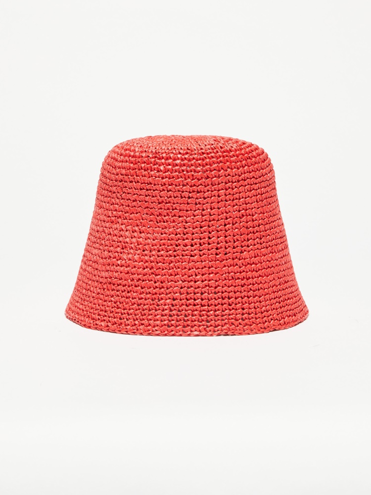 Viscose hat - RED - Weekend Max Mara - 2