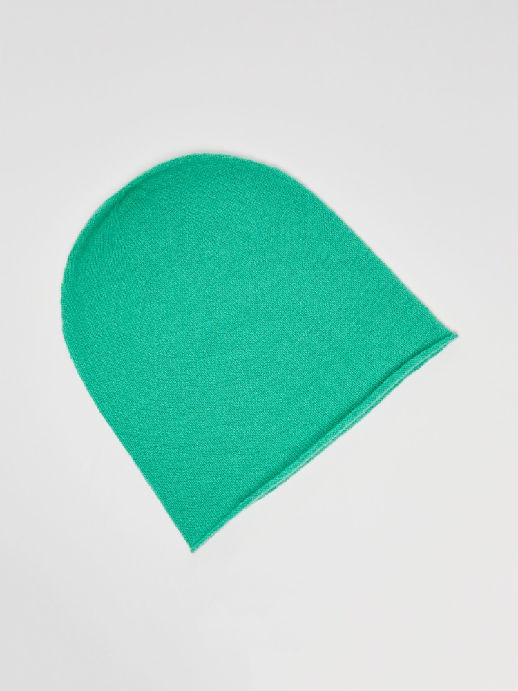 Cashmere beanie hat - GREEN - Weekend Max Mara