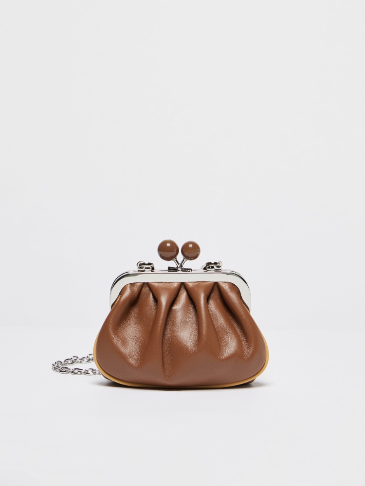 Pasticcino Bag extra small in nappa - CUOIO - Weekend Max Mara