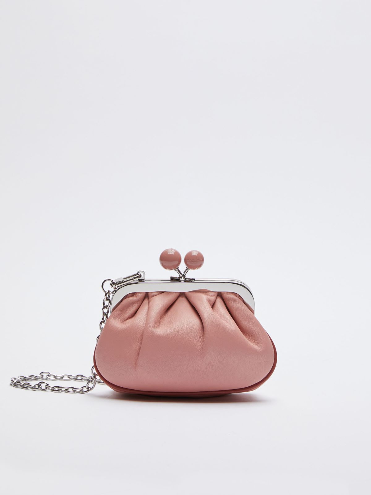 Extra Small Pasticcino Bag in nappa leather , antique rose | Weekend ...
