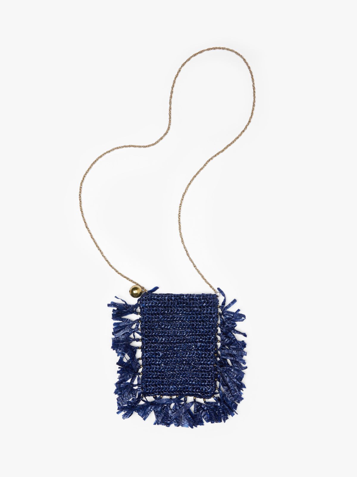 Smartphone mini bag in fabric - MIDNIGHTBLUE - Weekend Max Mara