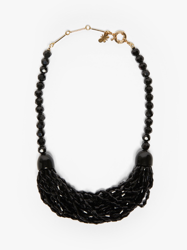 Glass and resin necklace - BLACK - Weekend Max Mara