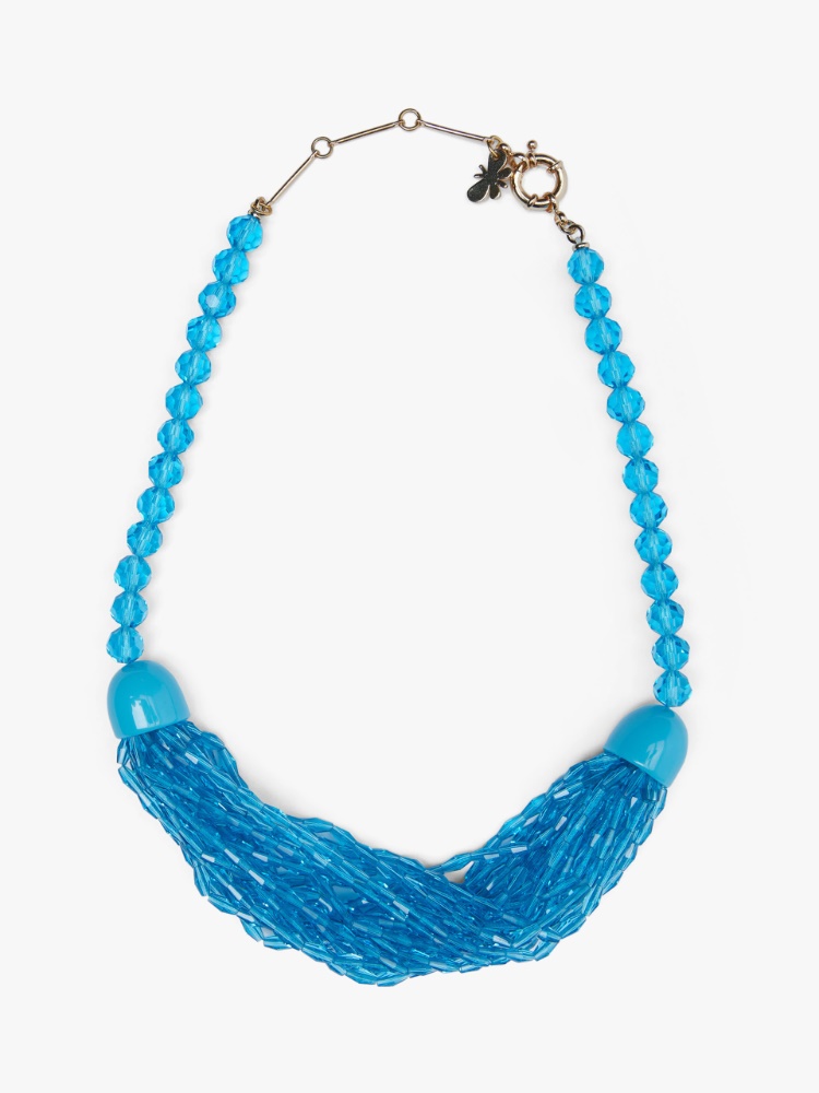 Glass and resin necklace - LIGHT BLUE - Weekend Max Mara