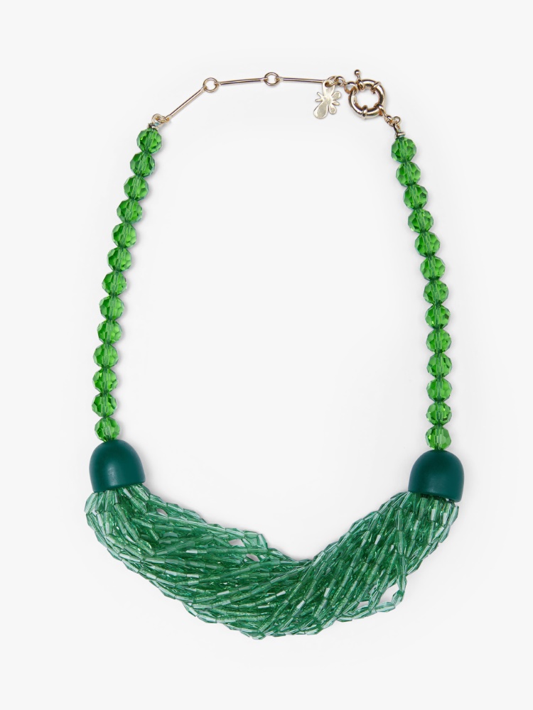 Glass and resin necklace - GREEN - Weekend Max Mara